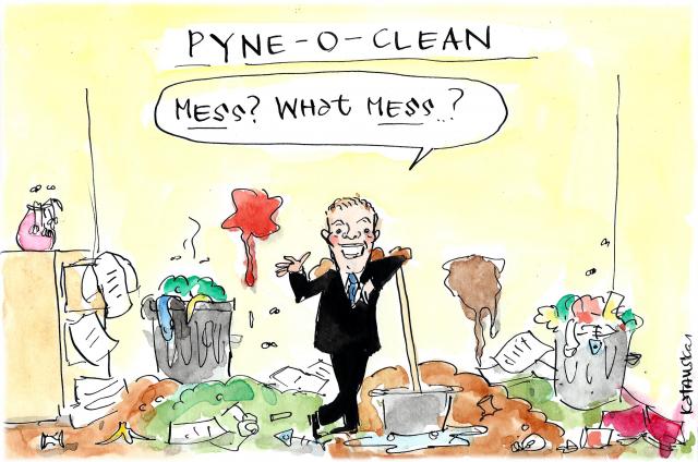 a word with Mr Whyne ...